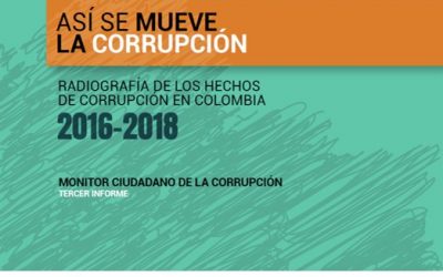 Así se mueve la corrupción. Radiografía de los hechos de corrupción en Colombia 2016-2018