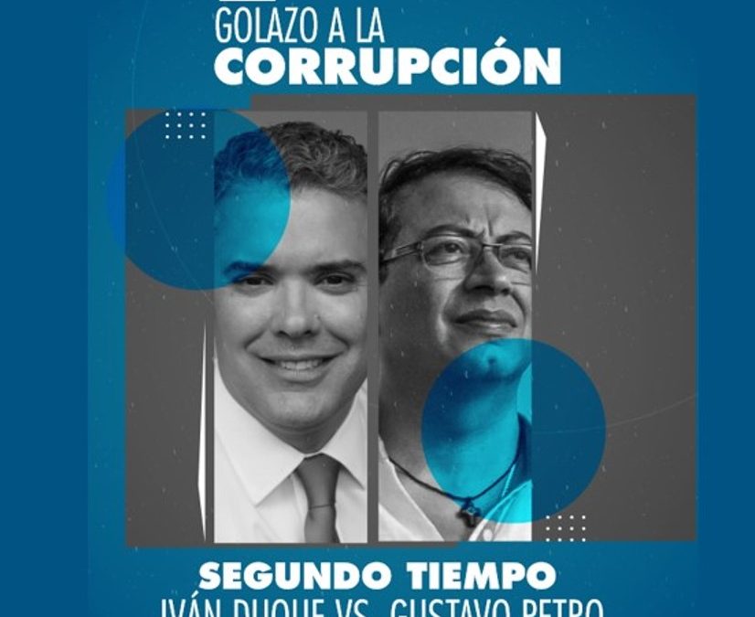 Golazo a la corrupción segundo tiempo: Iván Duque vs. Gustavo Petro