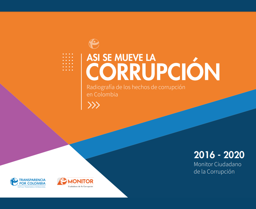 Así se mueve la corrupción en Colombia. Radiografía 2016-2020